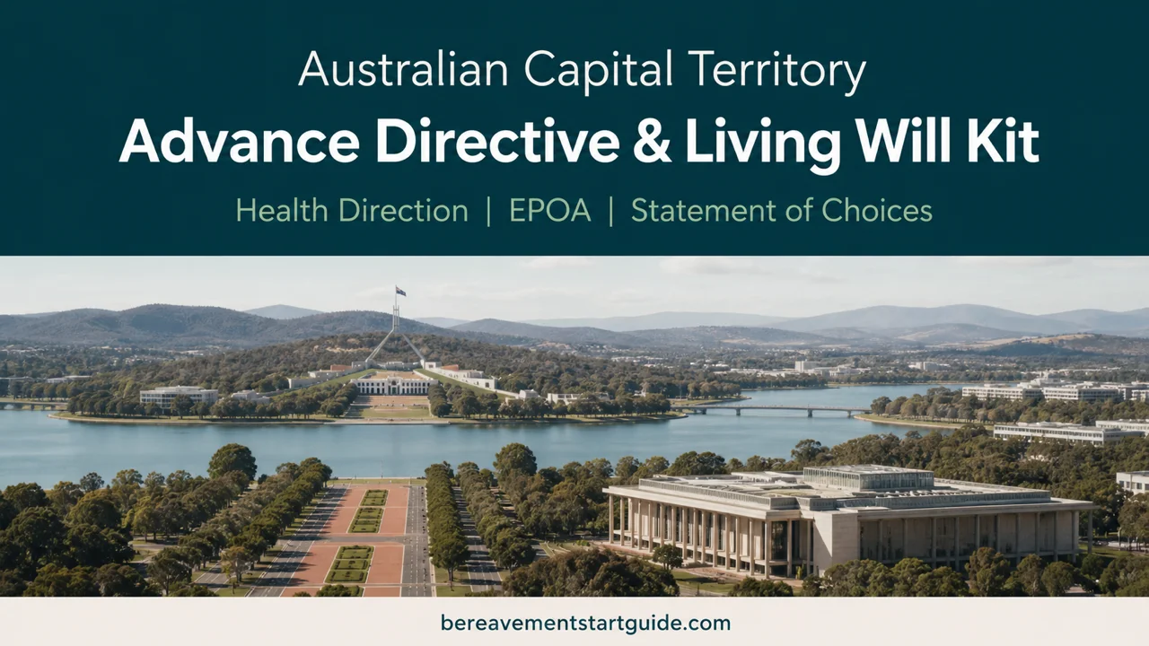ACT Advance Directive Kit — Health Direction, EPOA & Statement of Choices