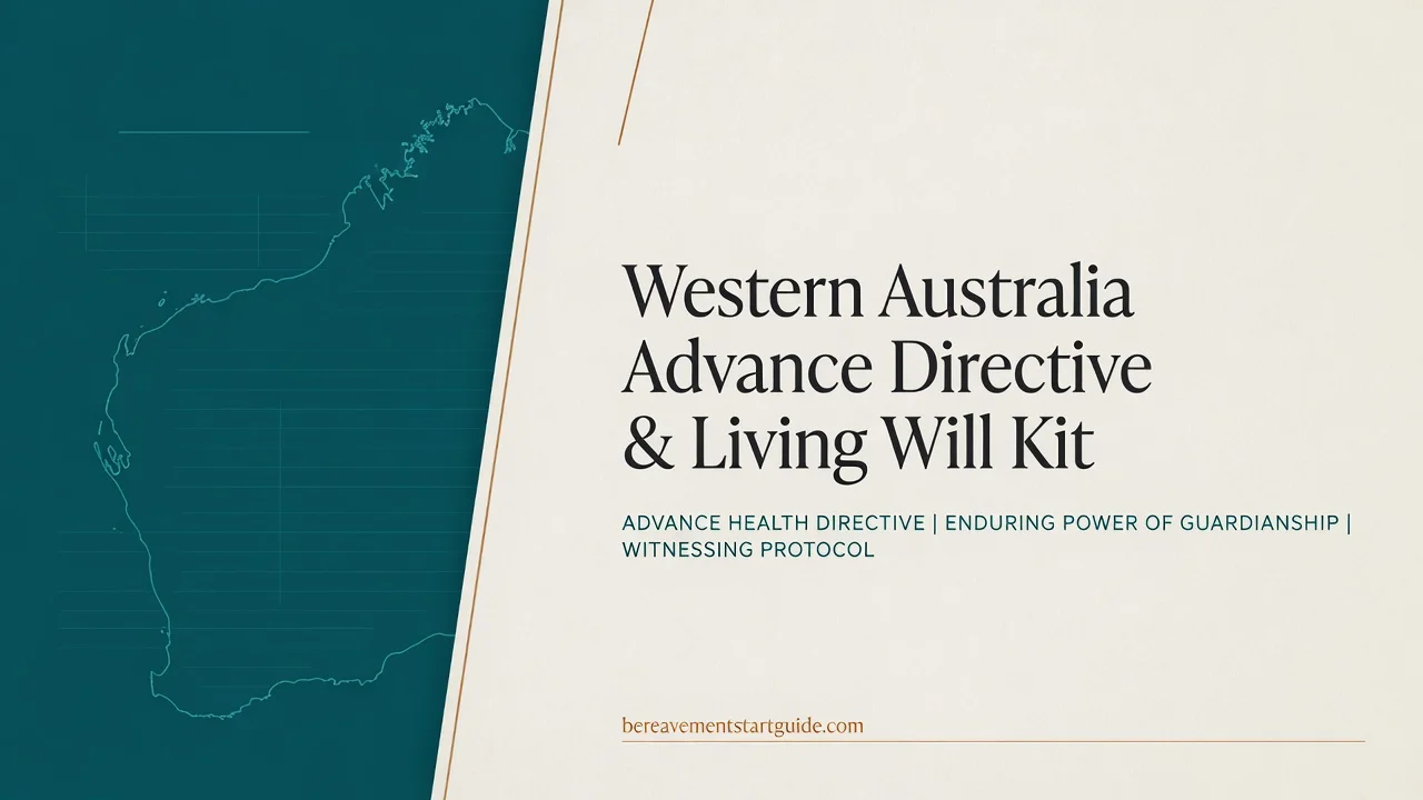 WA Advance Directive & Living Will Kit — Protect Your Medical Autonomy