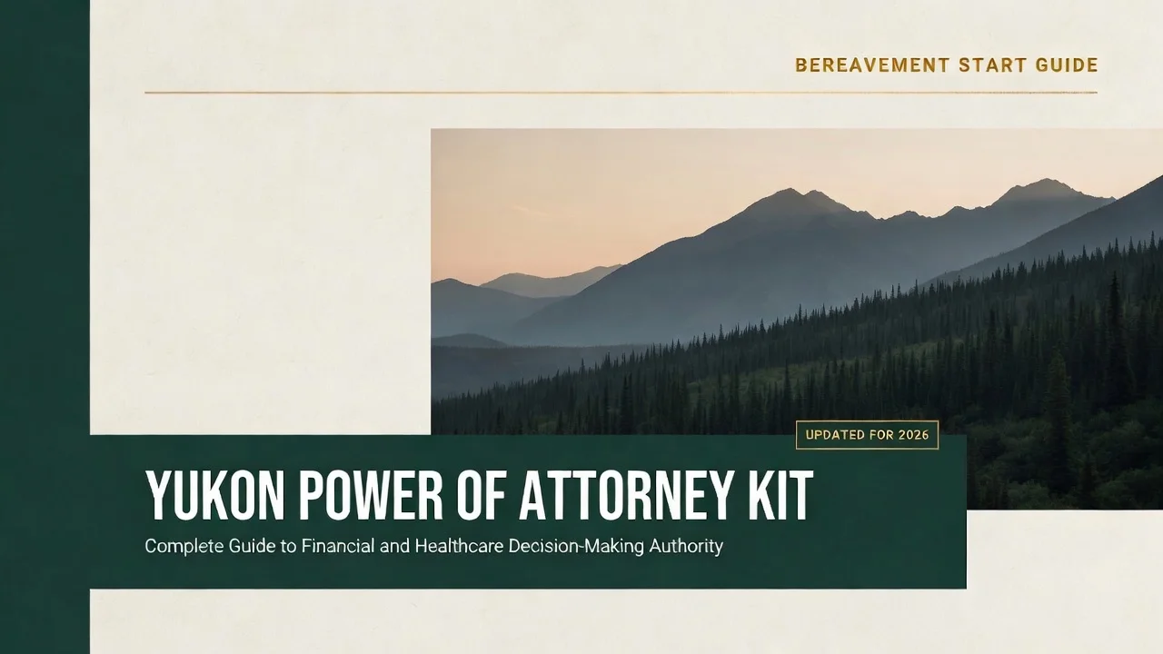 Yukon Power of Attorney Kit — EPA, Advance Directive & Witness Pack