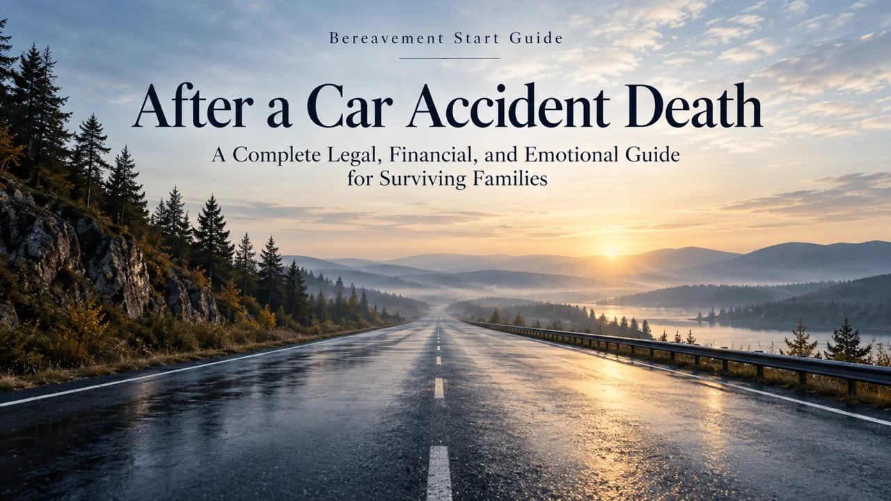 After a Car Accident Death — Triage Toolkit for Families