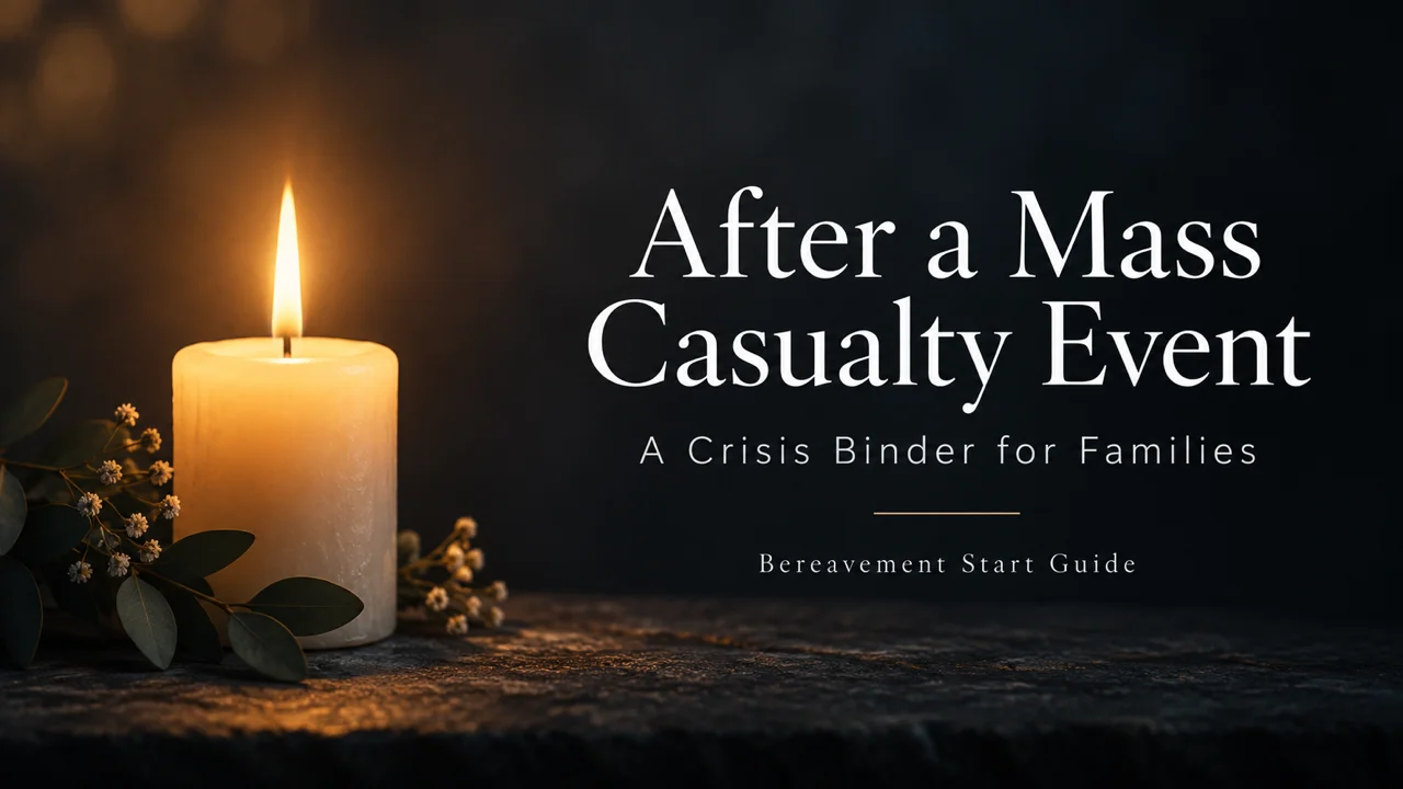 After a Mass Casualty Event — Crisis Toolkit for Families