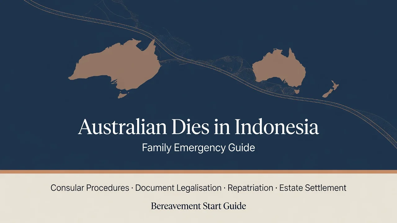 Australian Dies in Indonesia — Family Emergency Guide