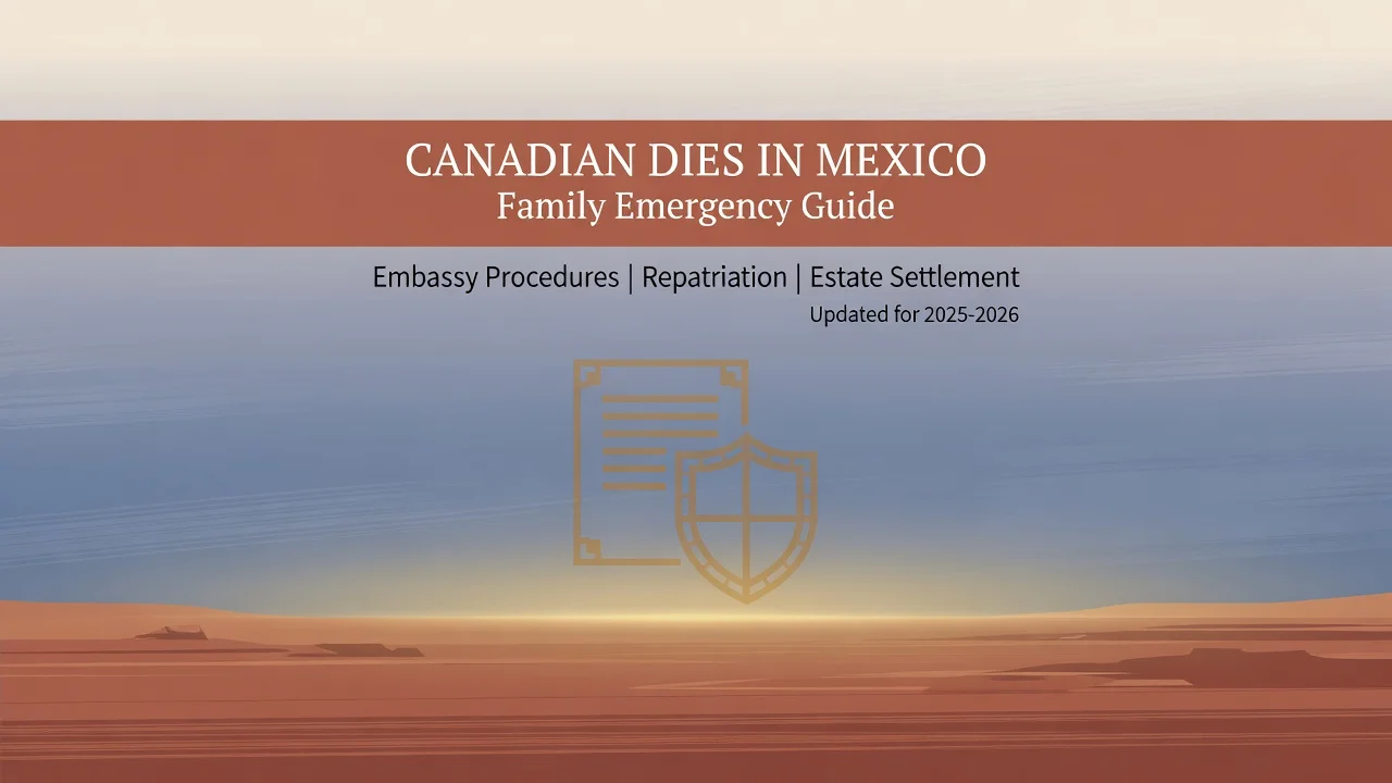 Canadian Dies in Mexico — Your Cross-Border Emergency Navigator