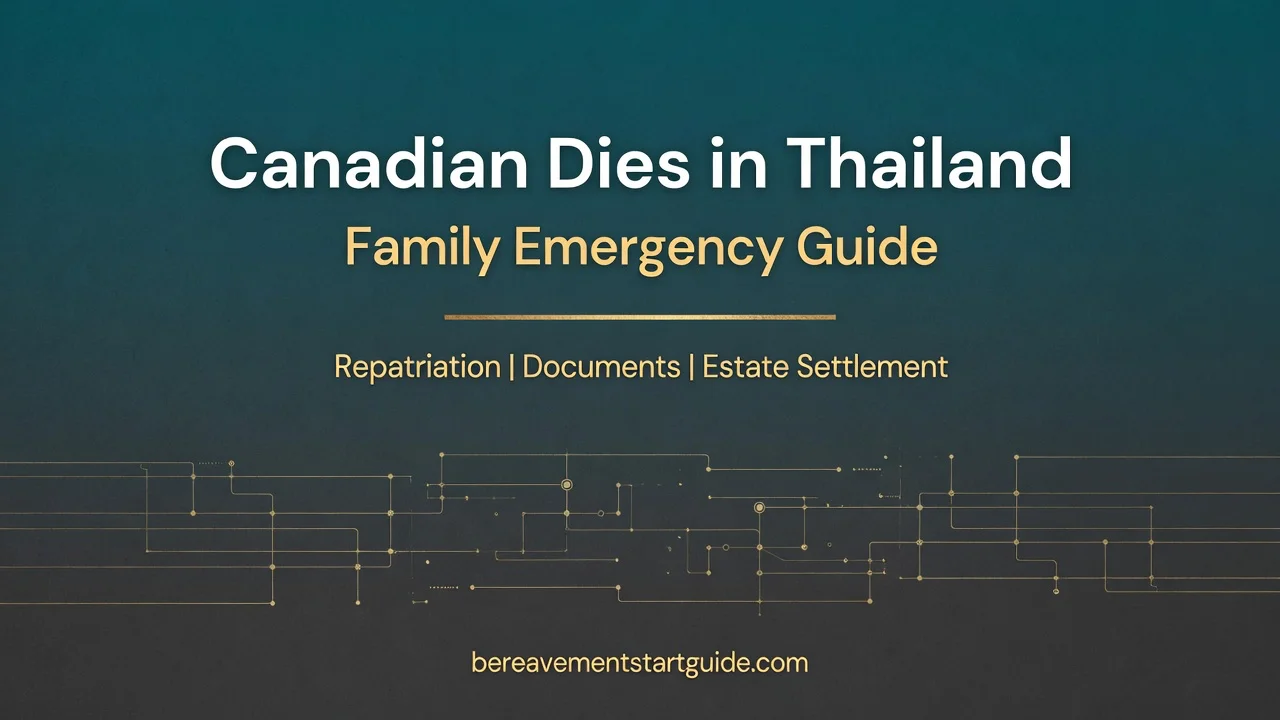 Canadian Dies in Thailand — Emergency Repatriation & Estate Guide