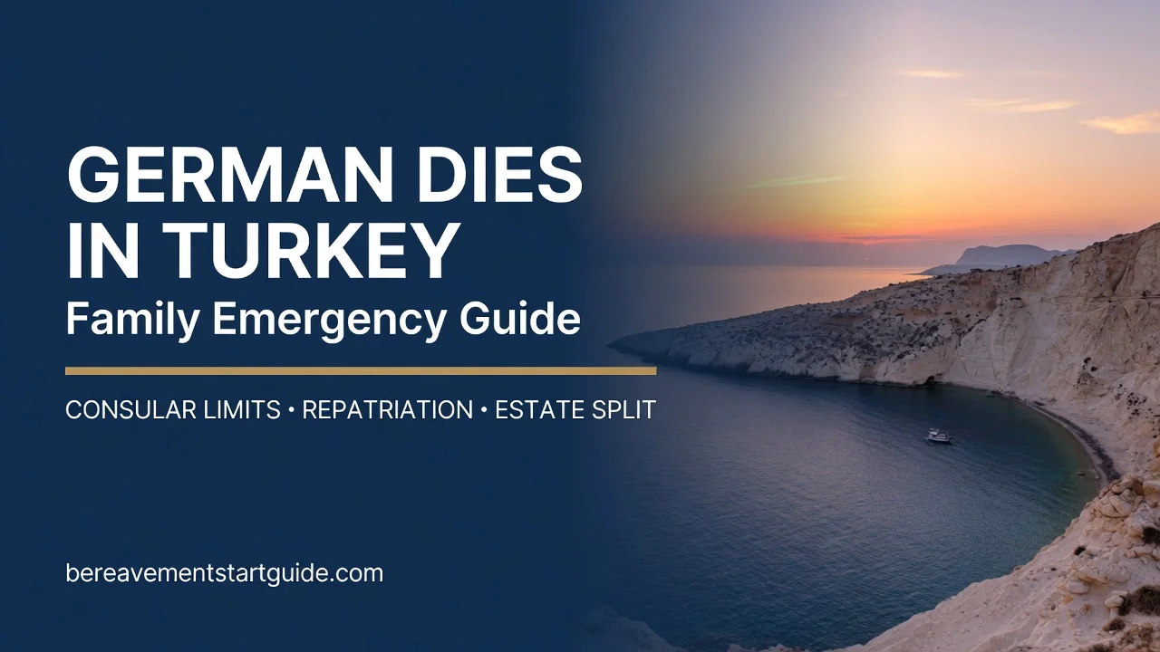 German Dies in Turkey — Family Emergency Guide