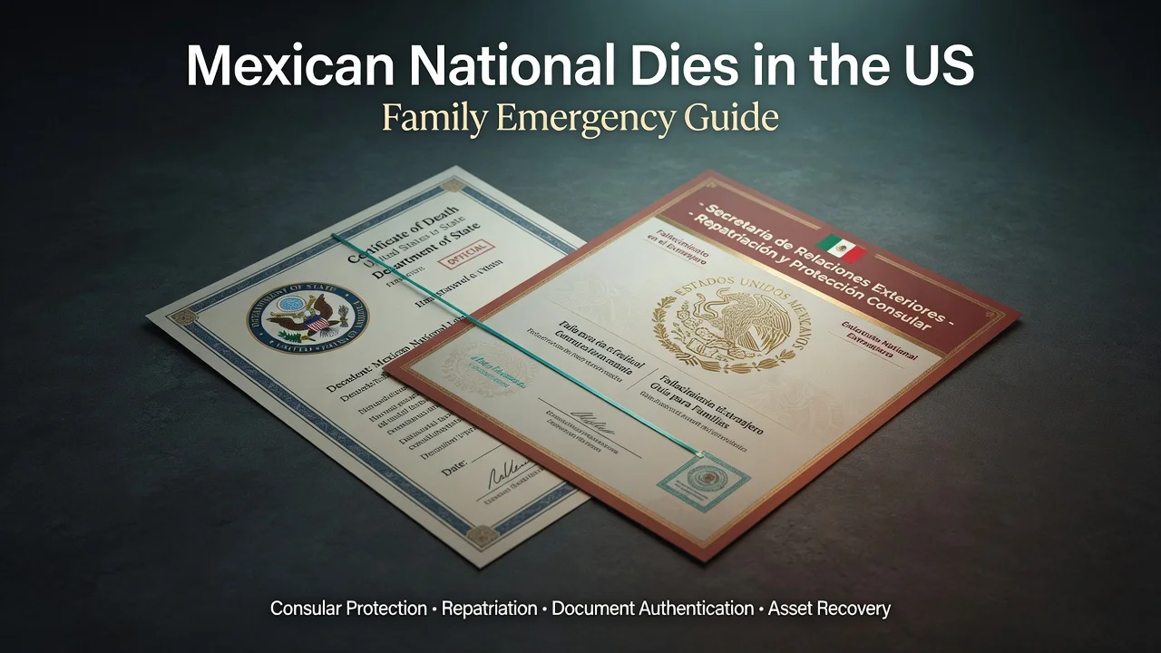 Mexican National Dies in the US — Cross-Border Family Guide