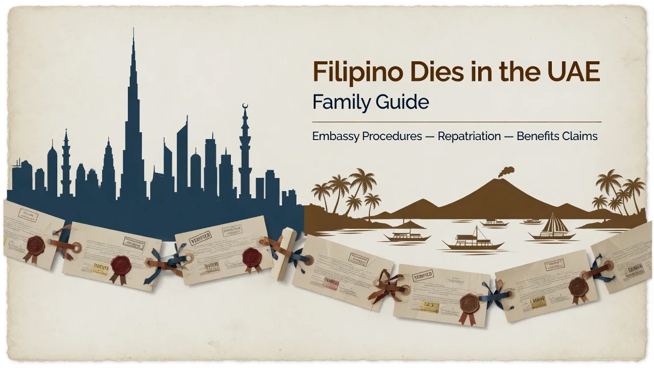 Filipino Dies in the UAE — Cross-Border Family Guide