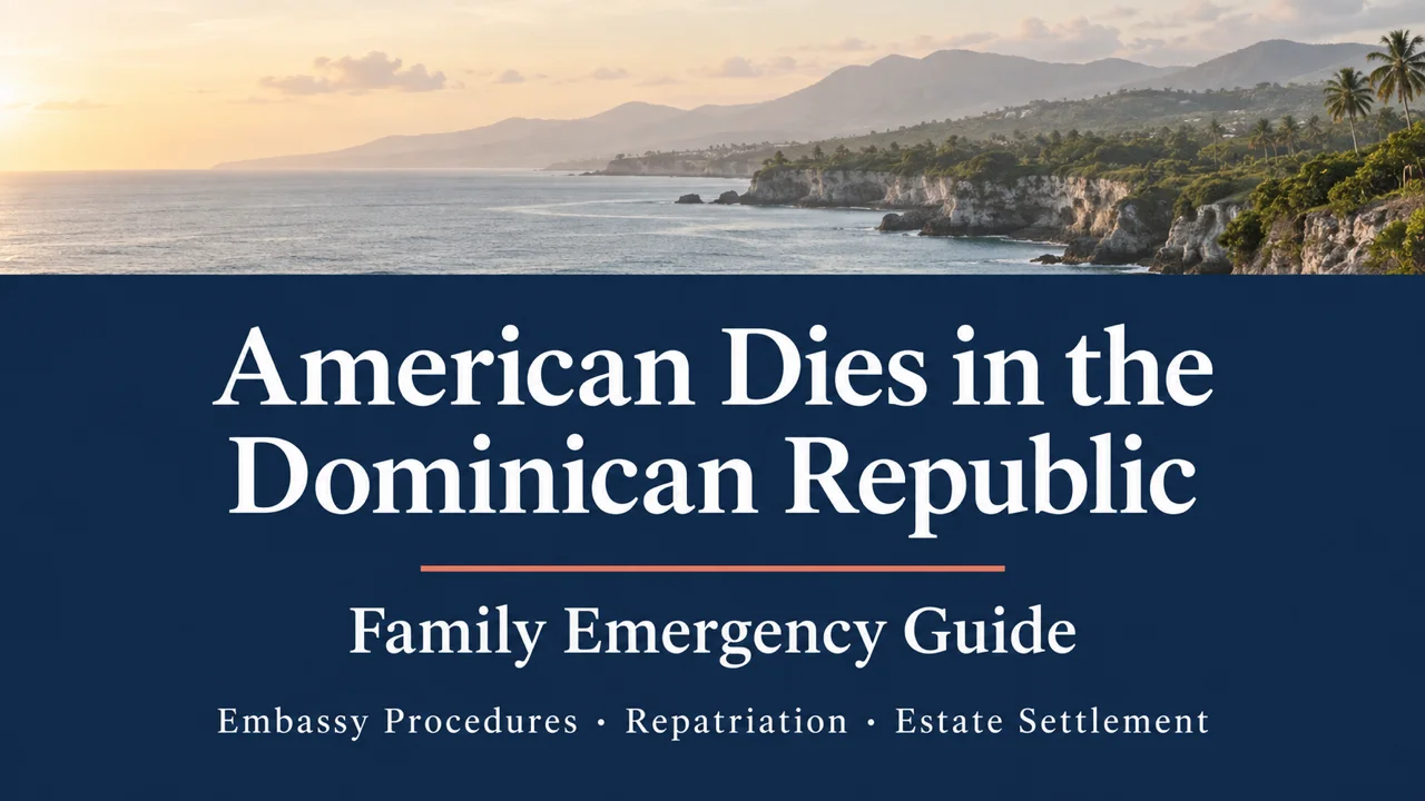 American Dies in Dominican Republic — Emergency Guide