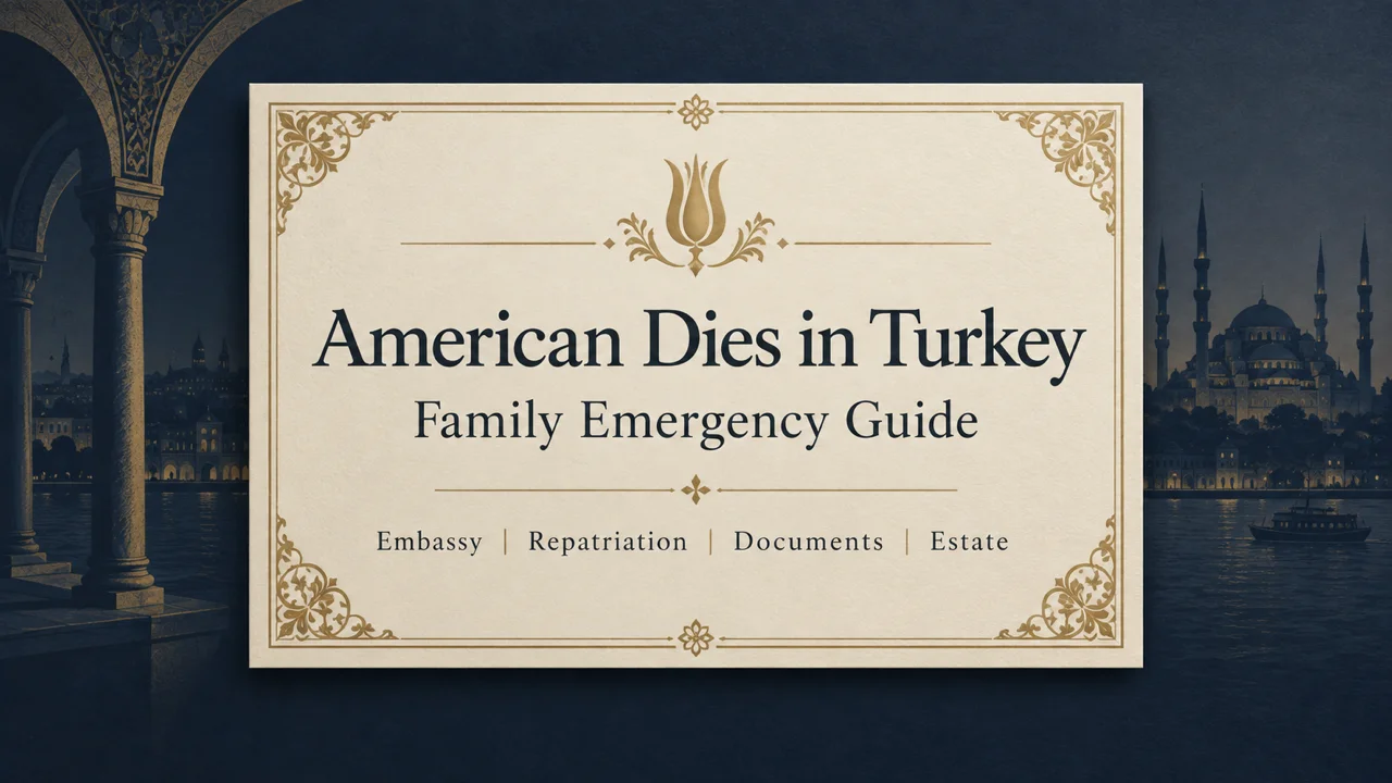 American Dies in Turkey — Family Emergency Guide