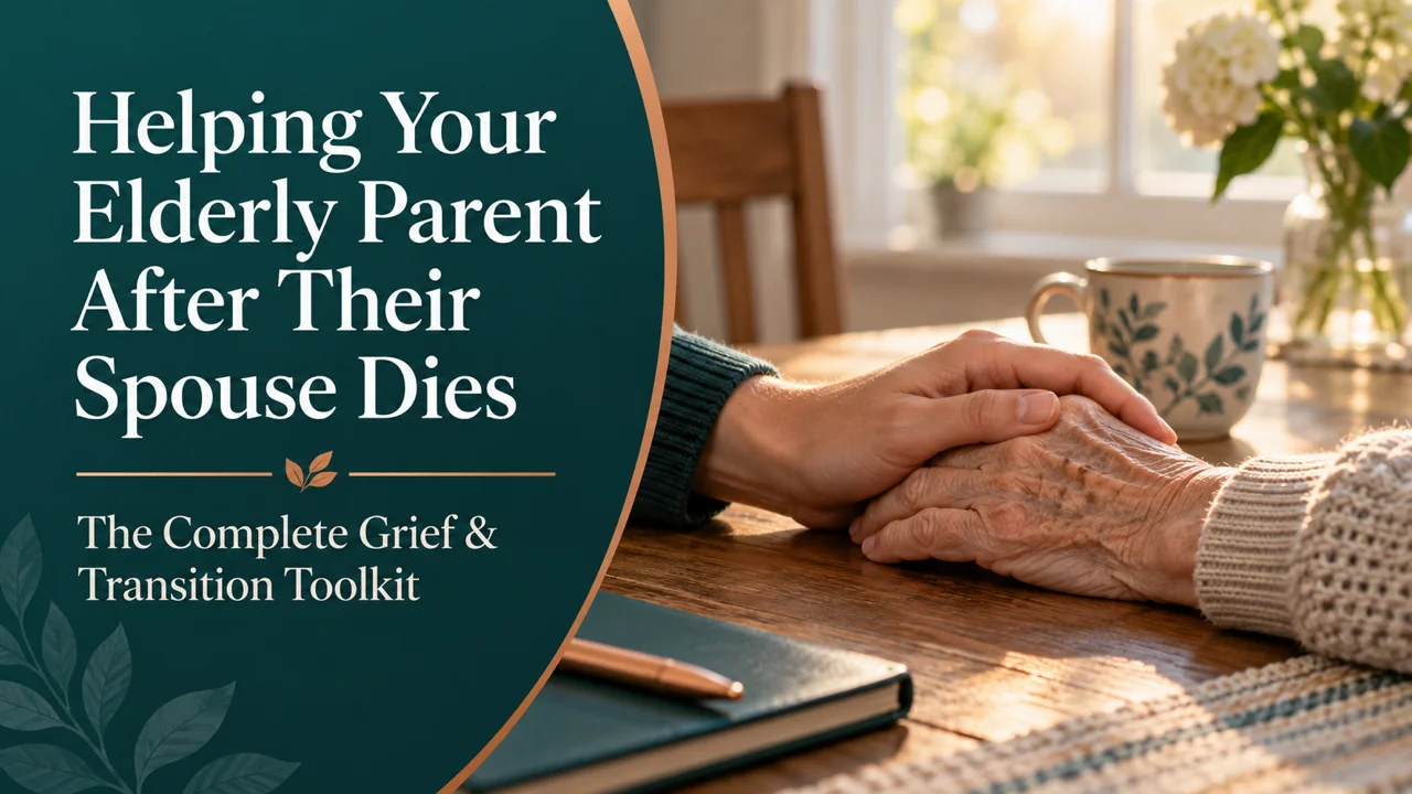 Helping Your Elderly Parent After Their Spouse Dies