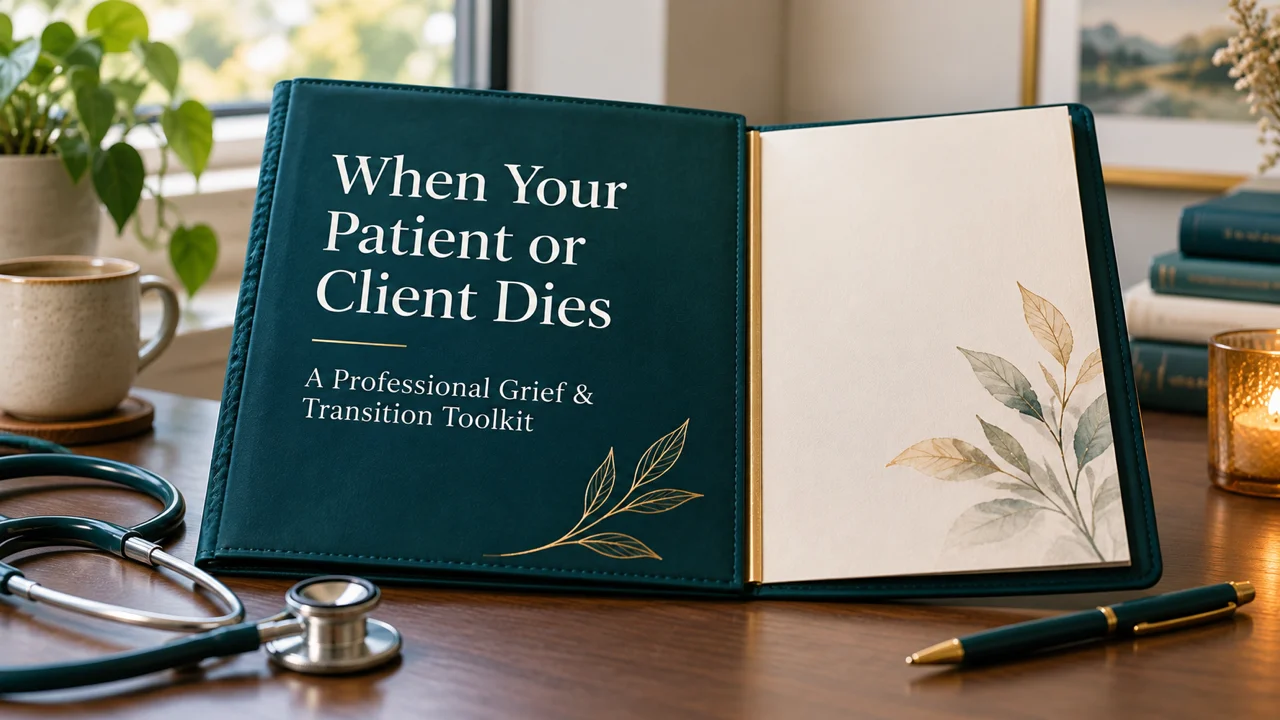When Your Patient or Client Dies — A Professional Grief & Transition Toolkit