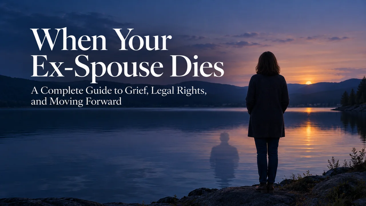 When Your Ex-Spouse Dies — Grief, Legal Rights, and What to Do Now