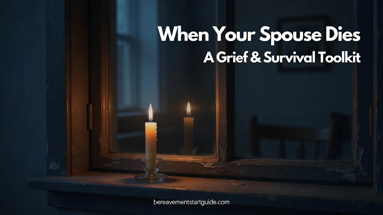 When Your Spouse Dies — A Grief & Survival Toolkit