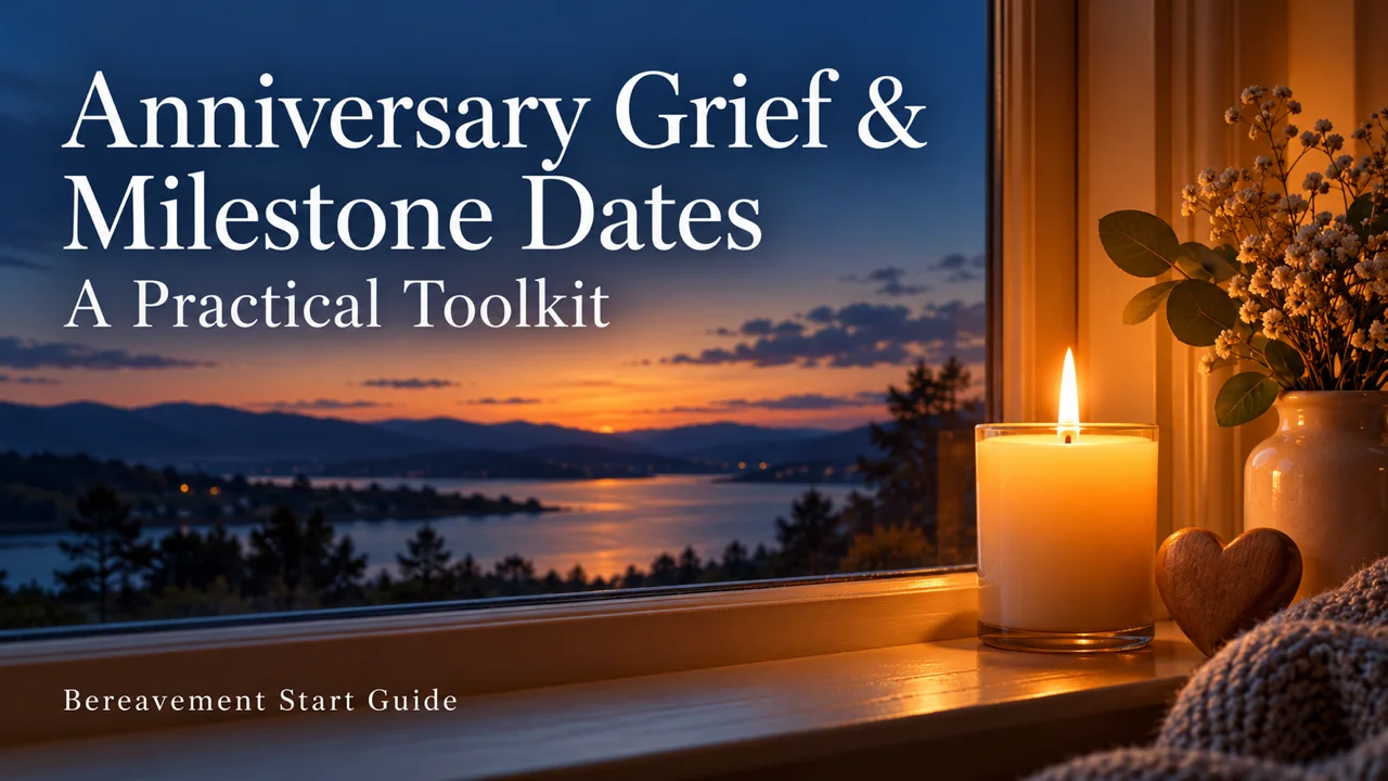Anniversary Grief & Milestone Dates — A Practical Toolkit