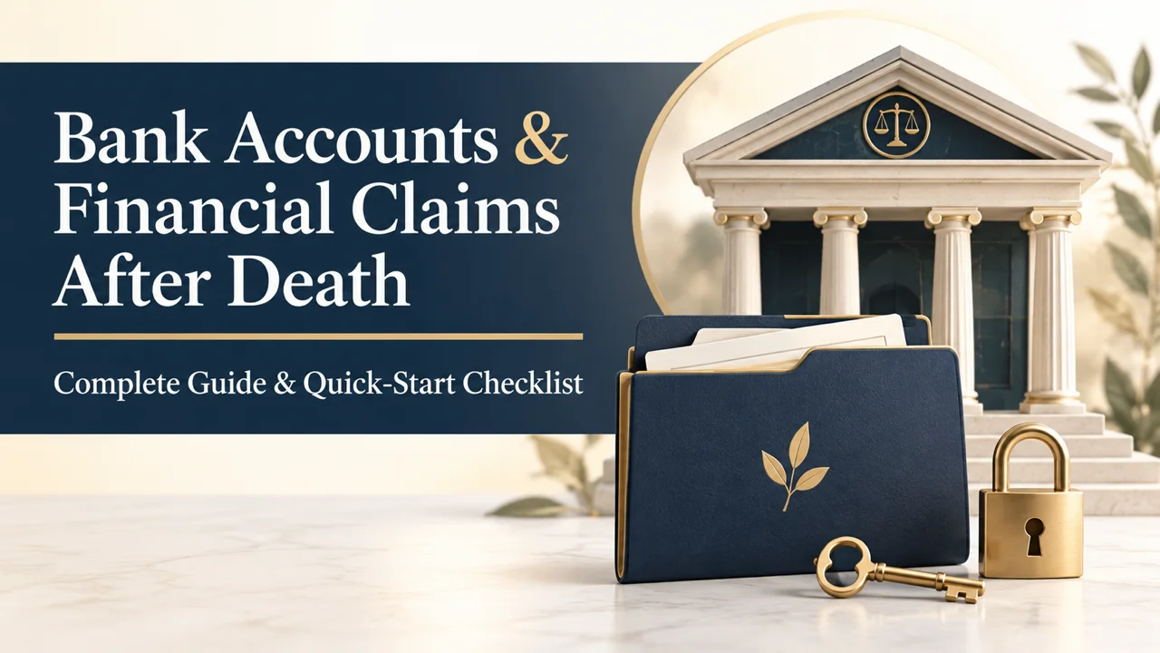 Bank Accounts After Death — Financial Claims Toolkit