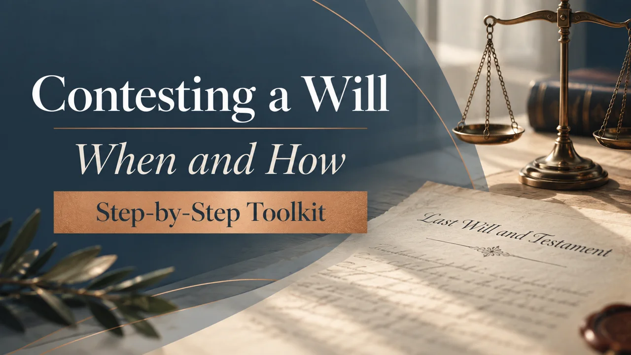 Contesting a Will — When and How to Protect Your Inheritance