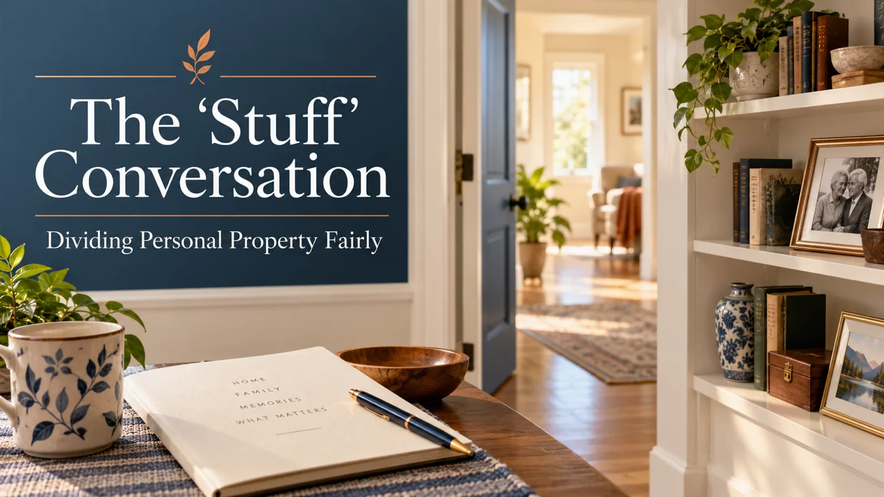 Dividing Personal Property — A Fair System for Families