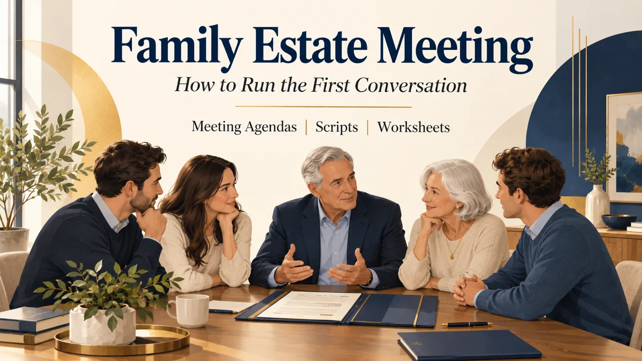 Family Estate Meeting — Run the First Conversation Right
