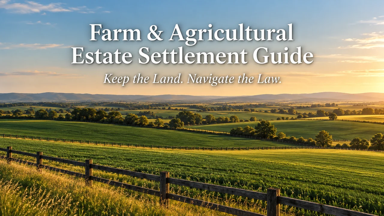 Farm Estate Settlement — Keep the Land, Navigate the Law