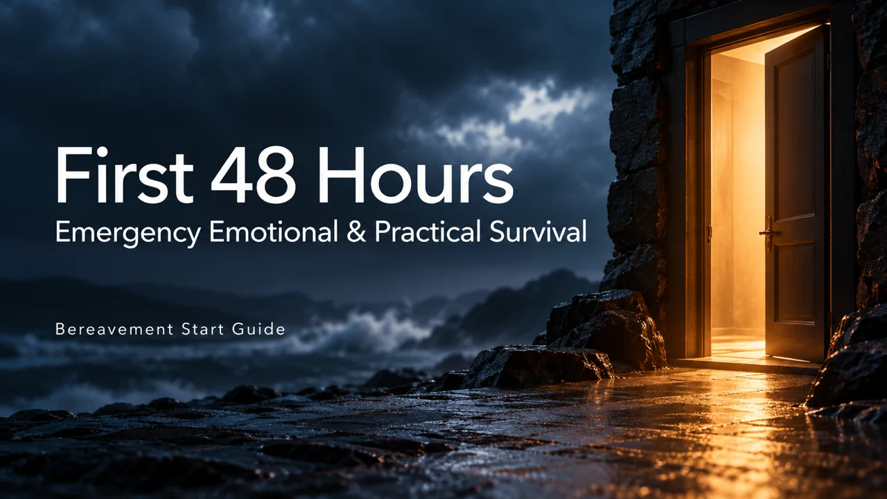 First 48 Hours After a Death — Emergency Survival Toolkit