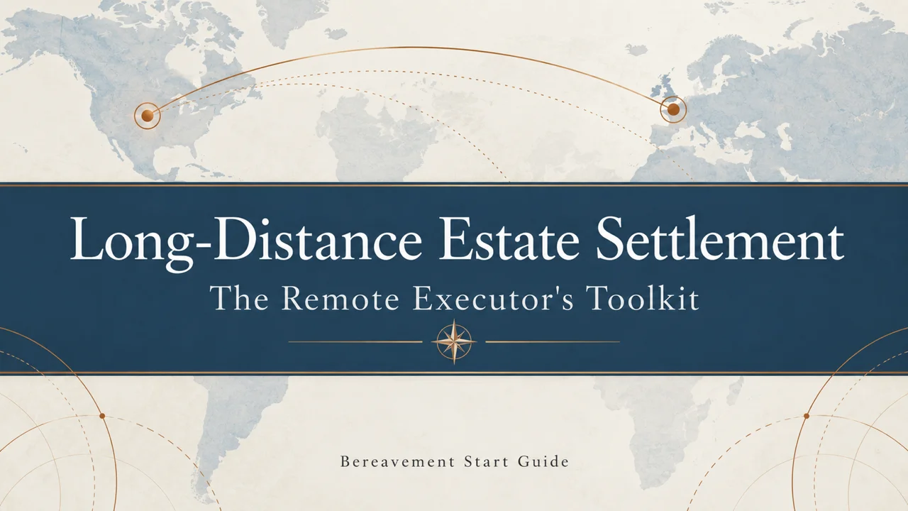 Long-Distance Estate Settlement — Manage Probate From Across the Country