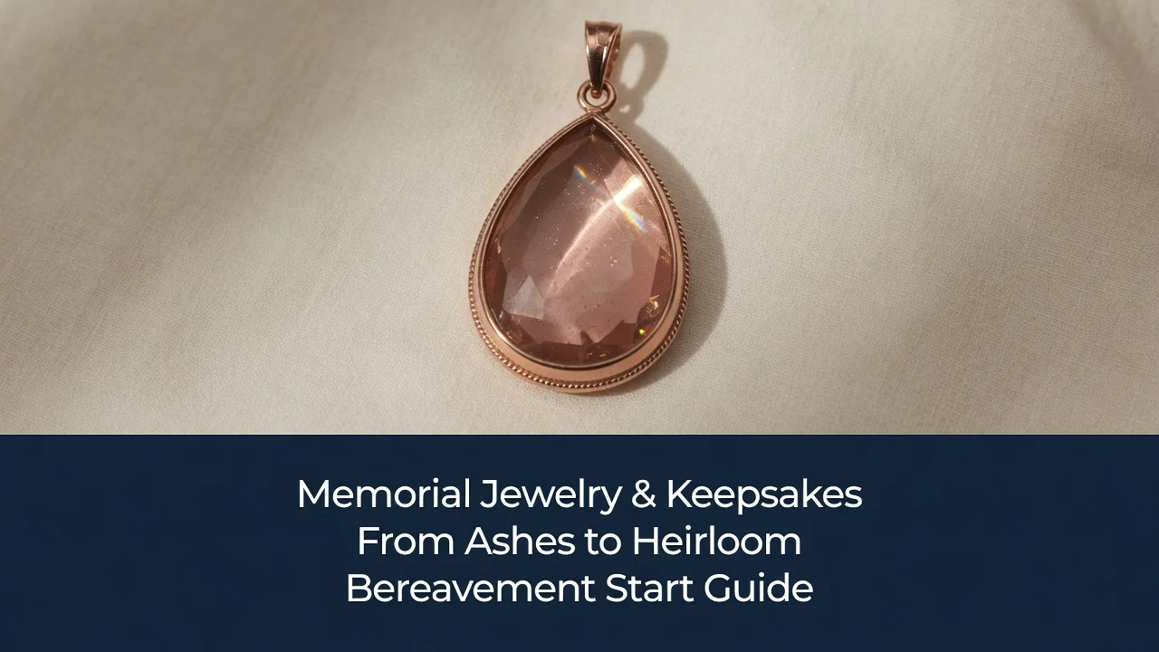 Memorial Jewelry & Keepsakes — From Ashes to Heirloom