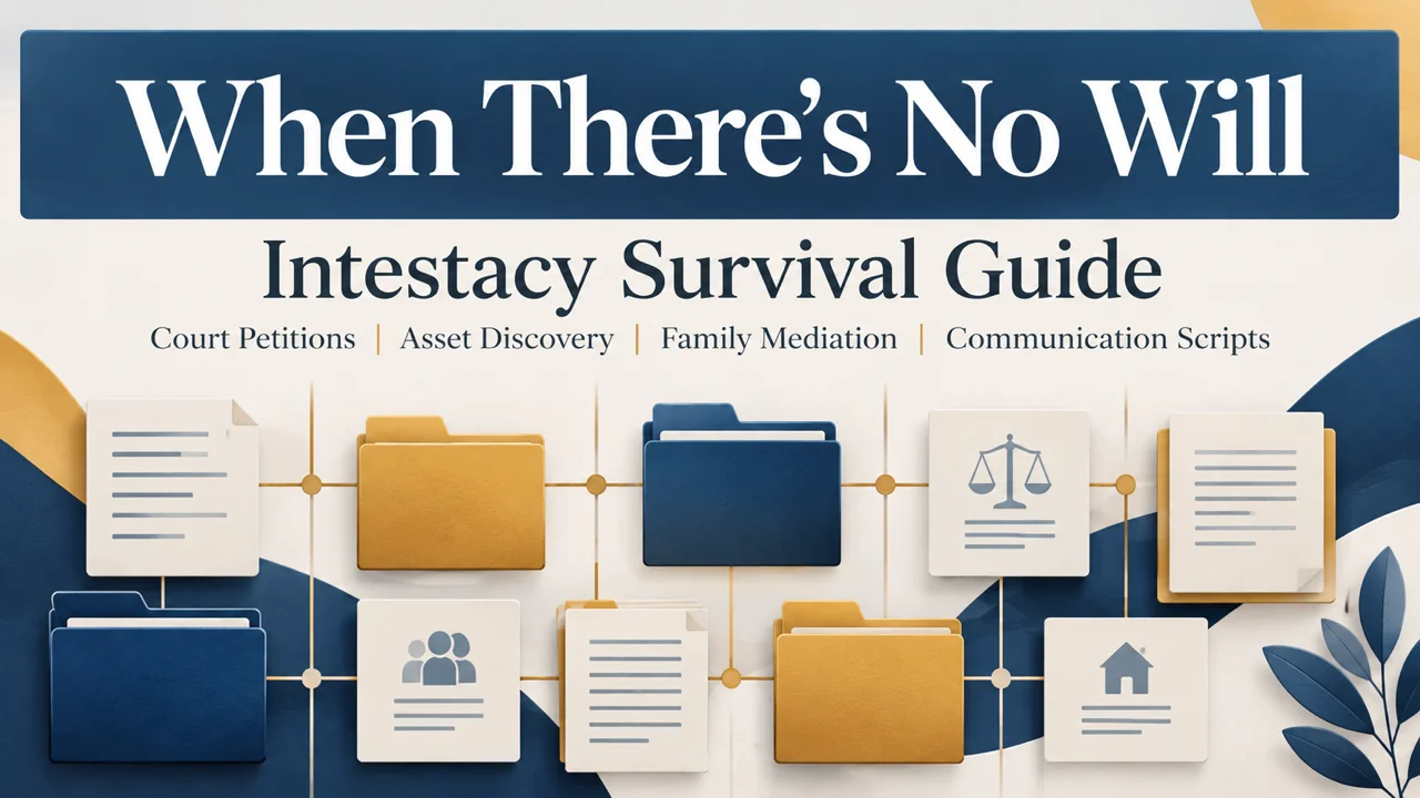 No Will Intestacy Guide — Navigate Estate Settlement Without a Will