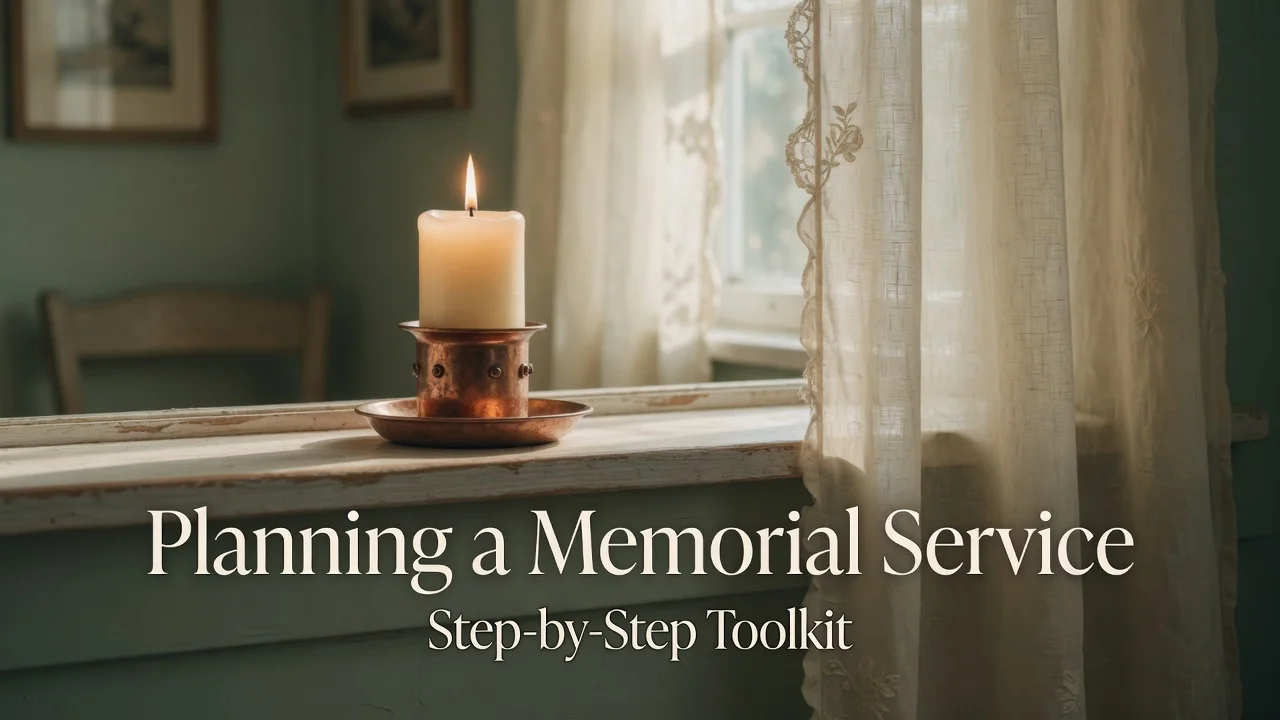 Memorial Service Planning Toolkit — Your Step-by-Step Ceremony Guide