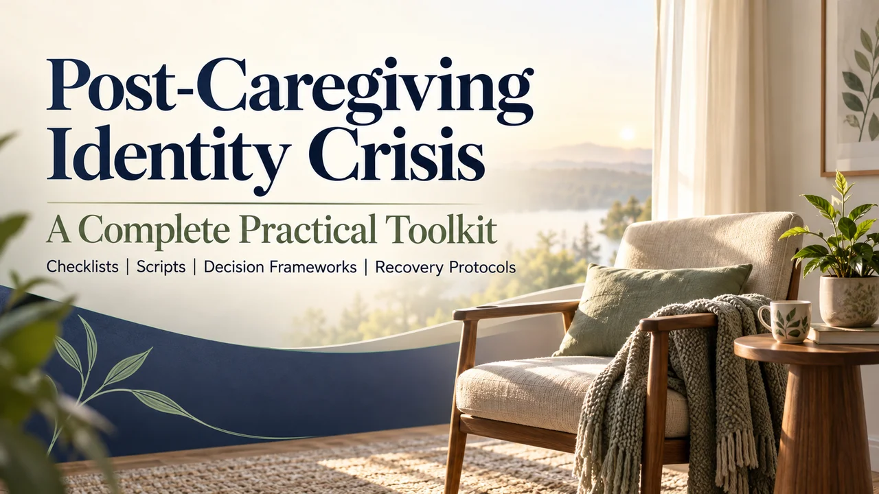 Post-Caregiving Identity Crisis Toolkit — Rebuild After the Role Ends