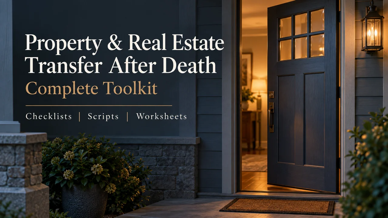 Property Transfer After Death — Step-by-Step Toolkit
