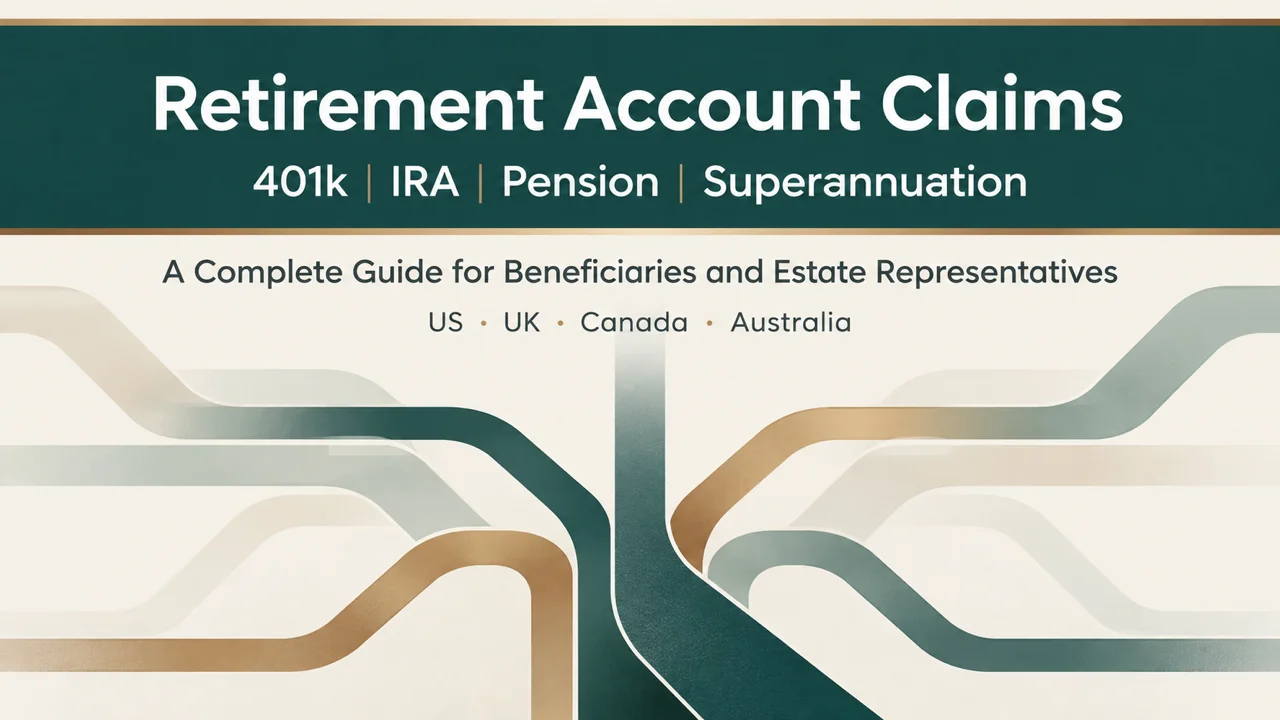 Retirement Account Claims — Secure Inherited 401k, IRA & Pension Assets