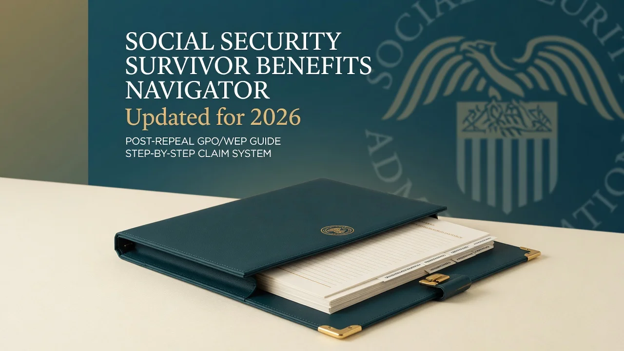 Social Security Survivor Benefits Navigator — Claim What You're Owed