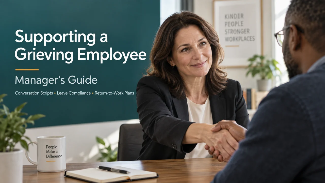 Supporting a Grieving Employee — Manager's Toolkit
