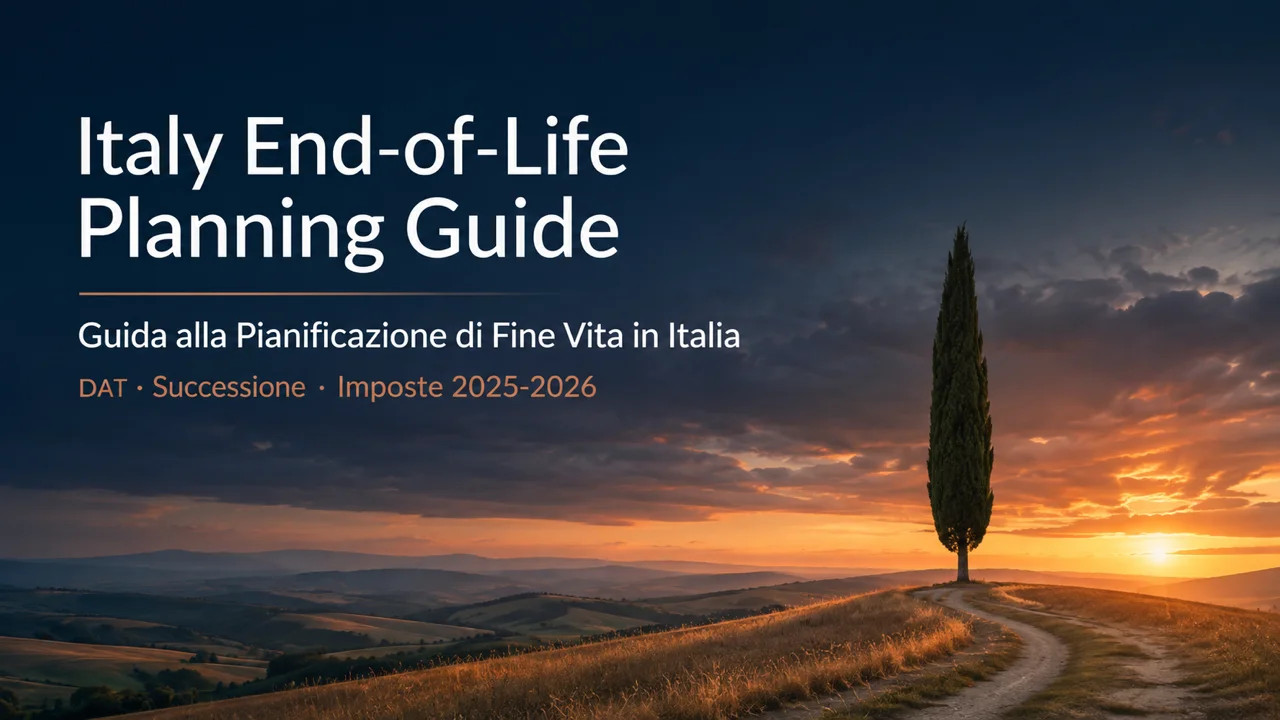 Italia — Guida alla Pianificazione di Fine Vita