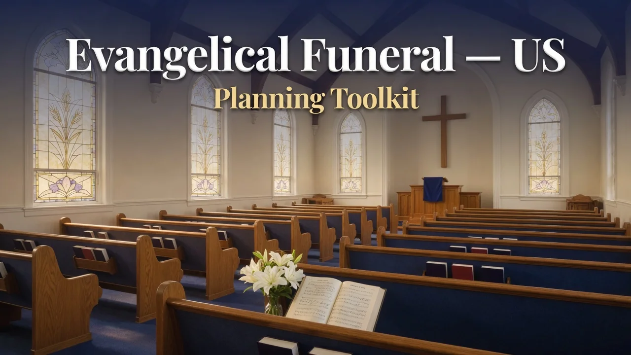 Christian Funeral Program Template | Bereavement Start Guide