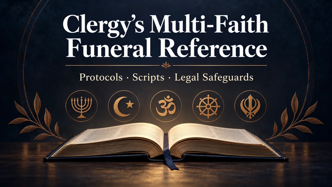 Clergy Multi-Faith Funeral Reference — Lead Every Service with Confidence