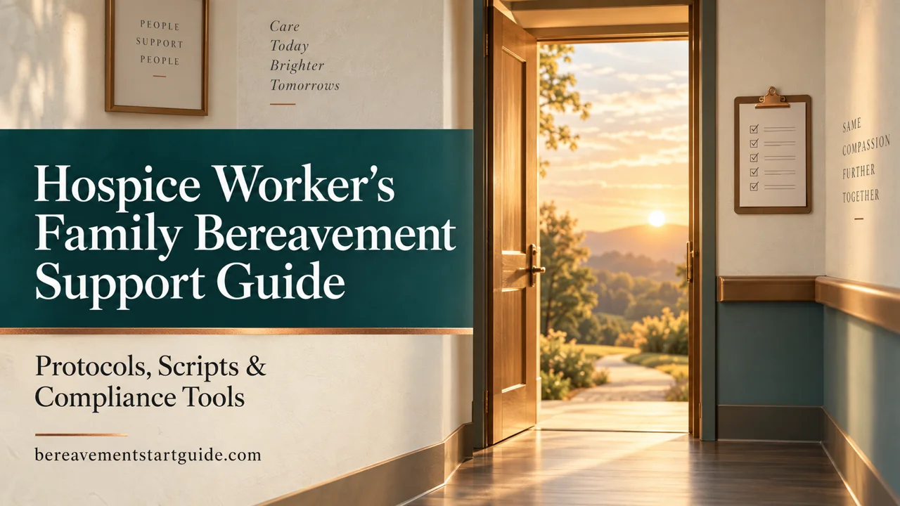 Hospice Bereavement Support Toolkit — Survey-Ready Protocols