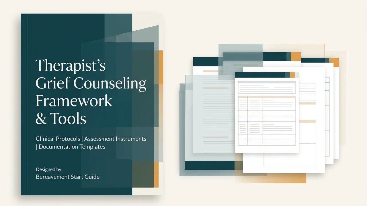Therapist's Grief Counseling Framework — Clinical Protocols & Tools
