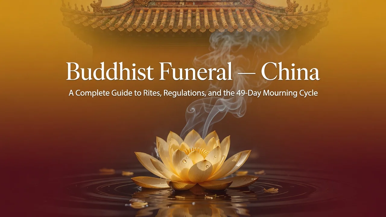 Buddhist Funeral in China — Navigate Rites, Regulations, and the 49-Day Cycle