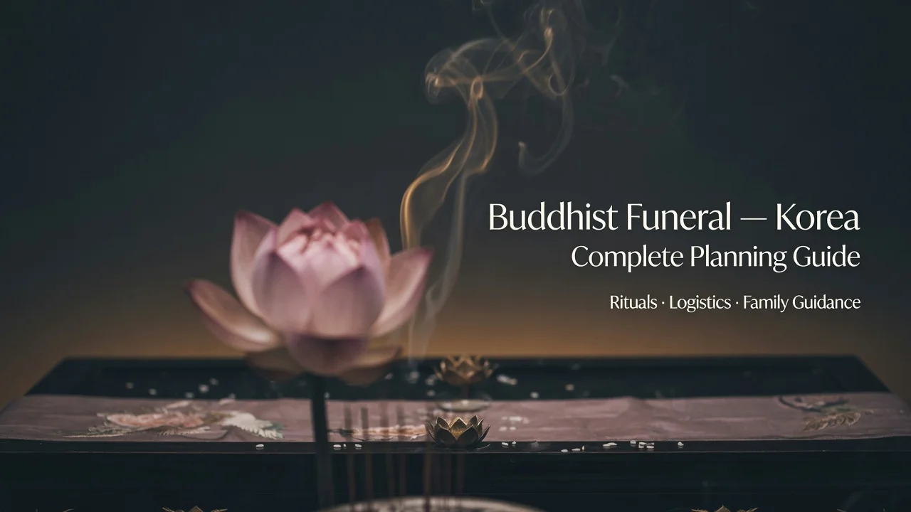Korean Buddhist Funeral Guide — Rituals, Logistics, and Family Planning