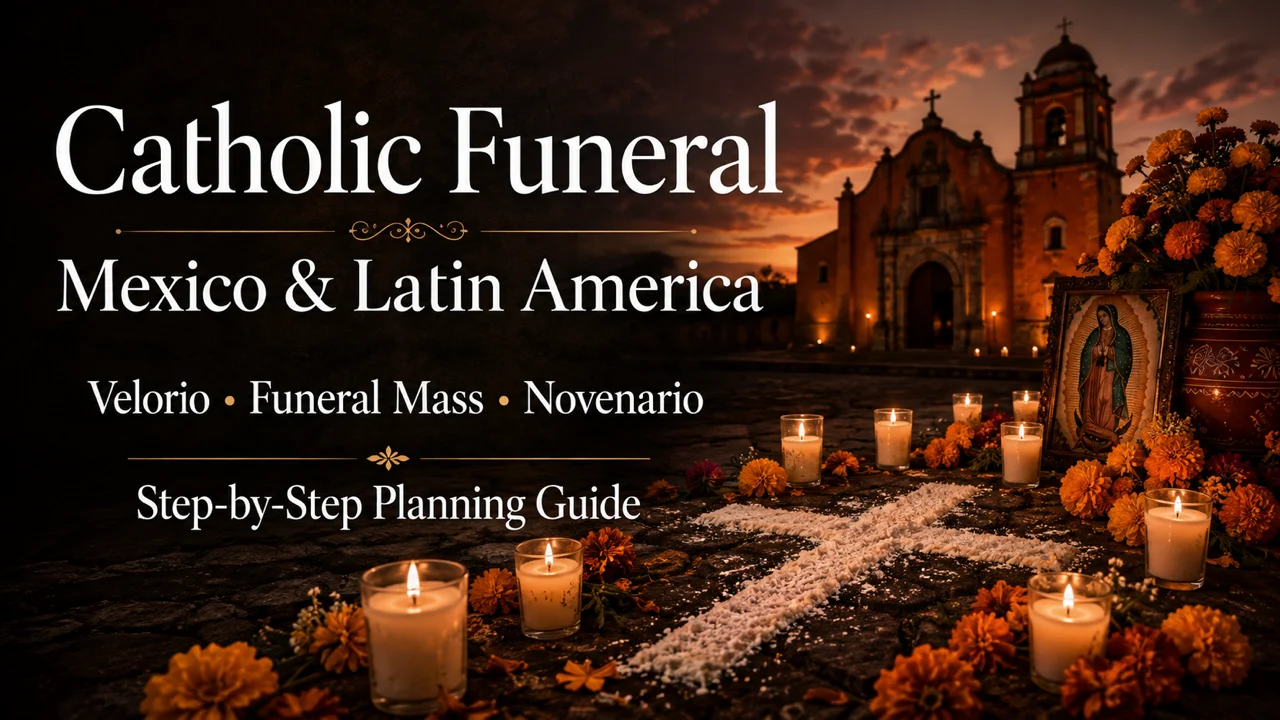 Catholic Funeral Mexico & Latin America — Velorio to Novenario