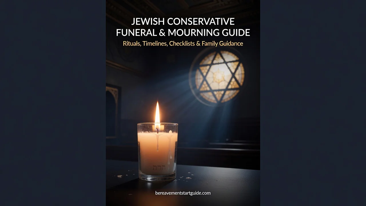 Jewish Conservative Funeral & Mourning Guide — Tradition Made Clear
