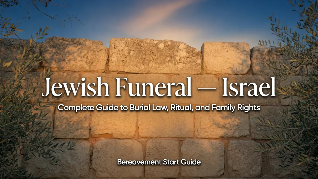 Jewish Funeral in Israel — Navigate Burial Law, Ritual, and Rights