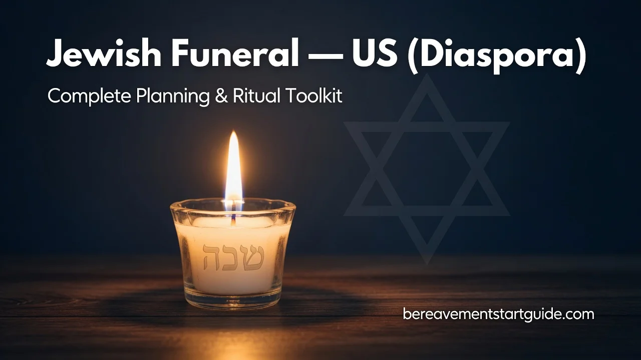 Jewish Funeral US Diaspora Guide — Plan With Confidence Under Pressure