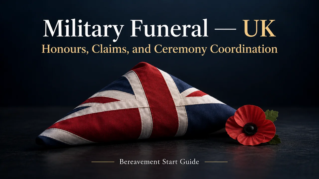 UK Military Funeral Guide — Honours, Claims, and Ceremony