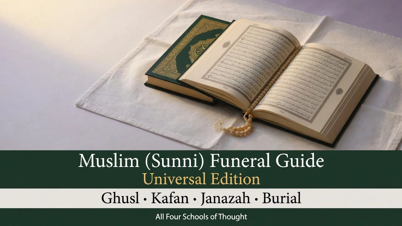 Sunni Muslim Funeral Guide — Every Step, Every School of Thought