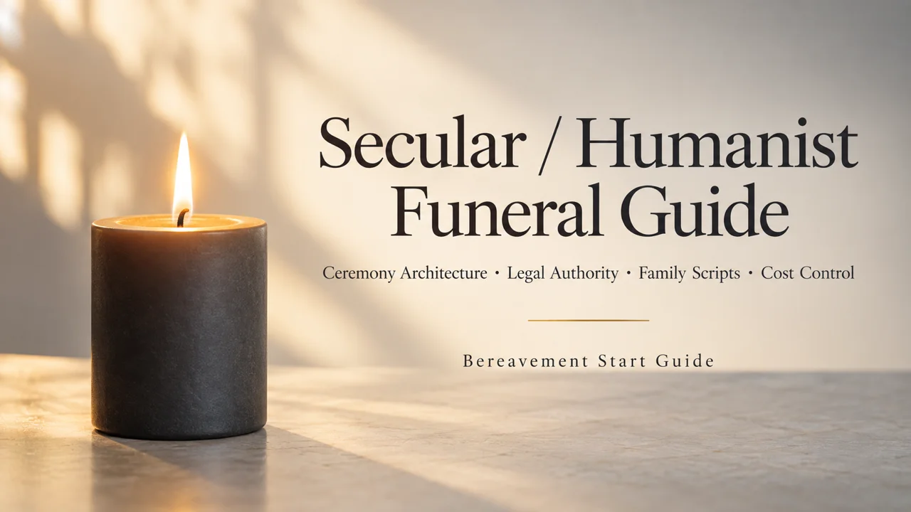 Secular Humanist Funeral Guide — Ceremony Without Clergy