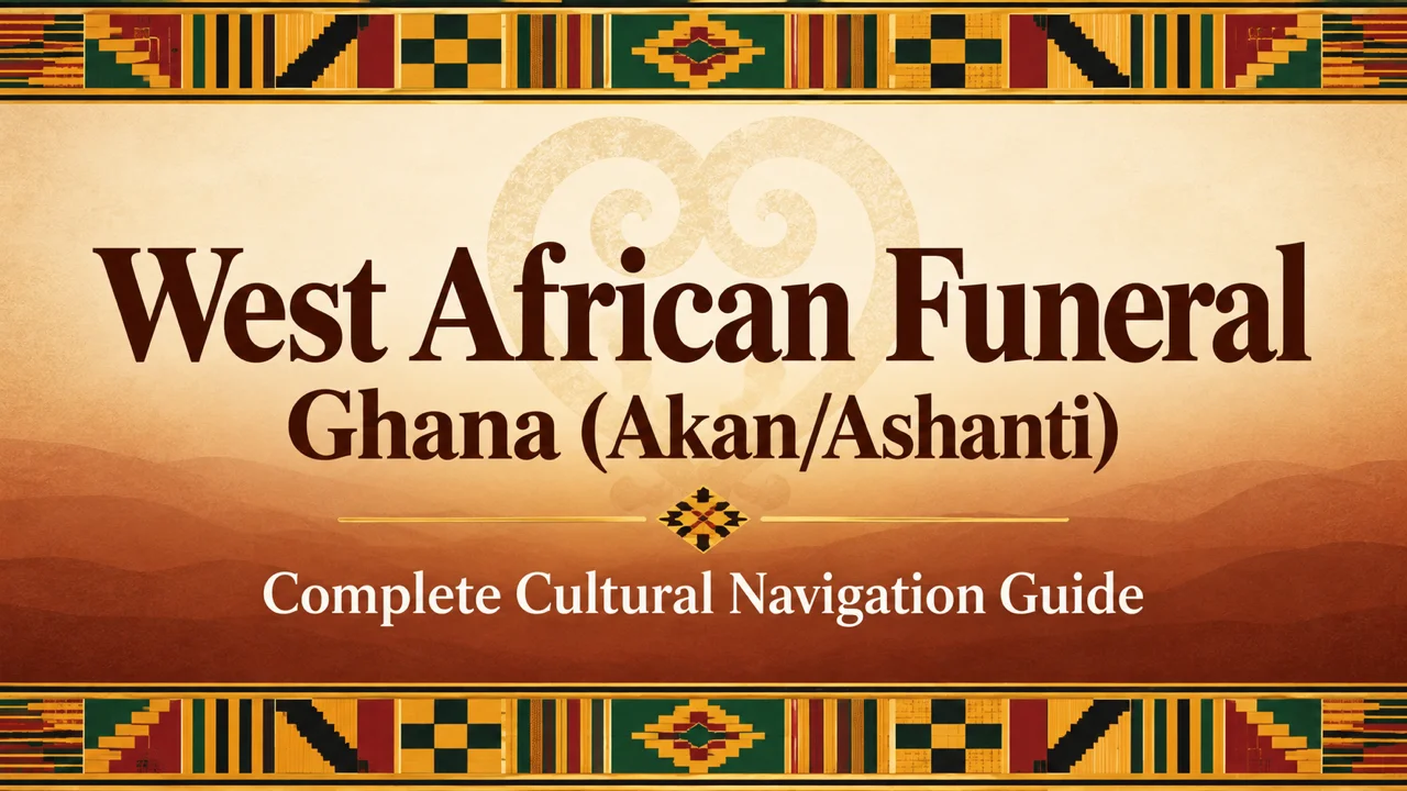 Ghana Akan & Ashanti Funeral — Navigate Matrilineal Authority and Sacred Rites