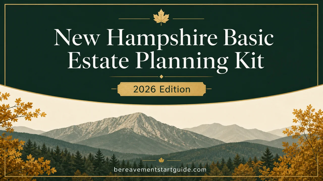 New Hampshire Estate Planning Kit — Zero Tax, Real Paperwork
