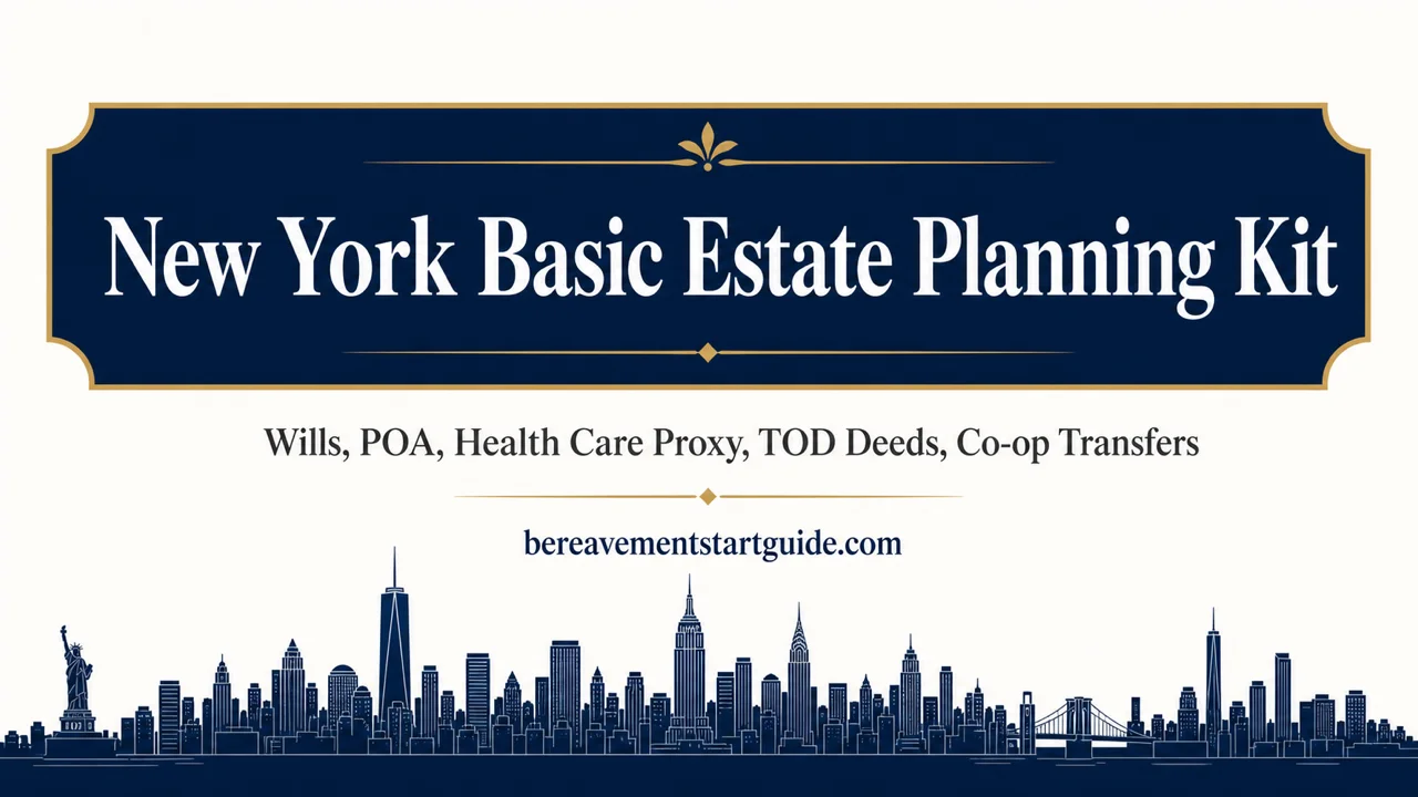 New York Estate Planning Kit — Navigate the Laws That Trip Up Everyone Else